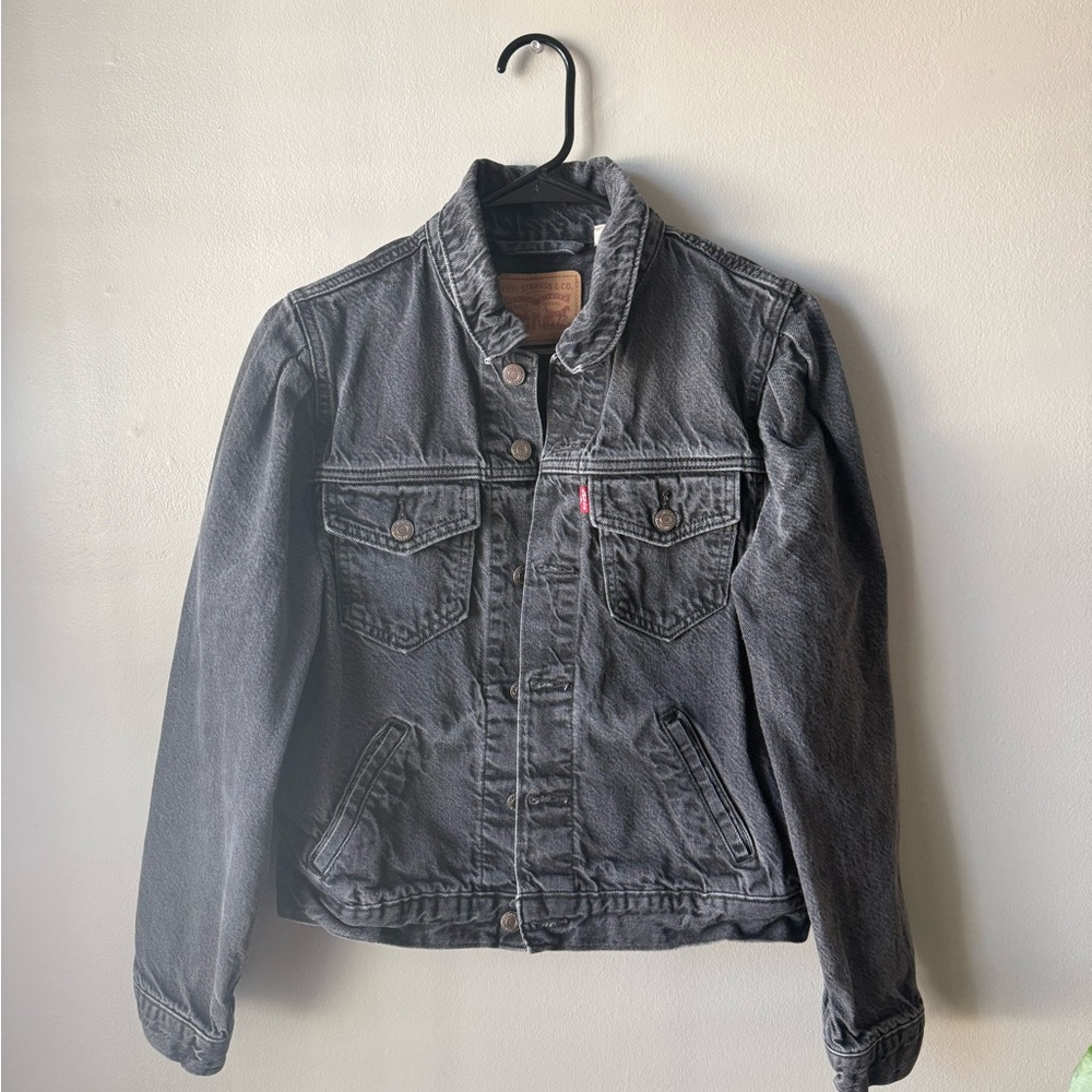 Levi’s Women’s Black Denim Jacket | Size Small